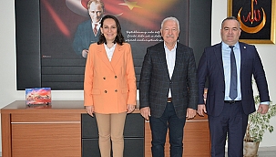 ÇANAKKALE BAROSUNDAN BAŞKAN YILMAZ'A ZİYARET