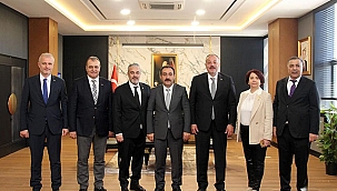 ÇTSO YÖNETİMİNDEN MÜDÜR TAŞÇI'YA ZİYARET