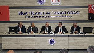 İYİ PARTİ'Lİ MİLLETVEKİLİ ADAYLARINDAN BİGA TSO'YA ZİYARET