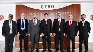 SİNAN OĞAN ÇTSO'YU ZİYARET ETTİ