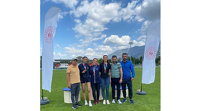 ÇOMÜ'LÜ ÖĞRENCİLERİN ATLETİZM BAŞARISI