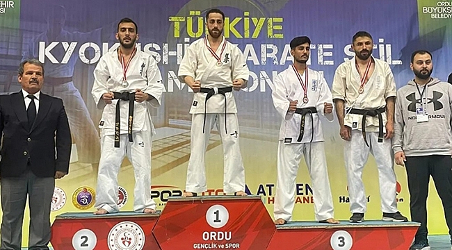 ÇOMÜ ÖĞRENCİSİ MAHFUZ ARITÜRK, 8. KEZ TÜRKİYE ŞAMPİYONU OLDU