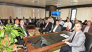 UZ VE İYİ PARTİ YÖNETİCİLERİNDEN ZİYARET