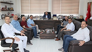 BİGA İİBF DEKANI'NDAN BİGA TSO'YA VEDA ZİYARETİ