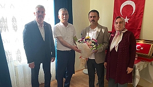 VALİ AKTAŞ'TAN, ŞEHİT AİLELERİNE BABALAR GÜNÜ ZİYARETİ