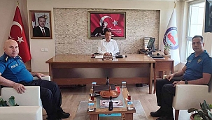 KAYMAKAM GÜRDAL'A MÜDÜRLERDEN ZİYARET