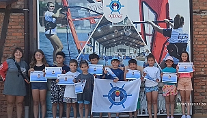 YELKENCİLER SERTİFİKALARINI ALDI