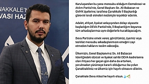 DEVA PARTİSİNİN İL BAŞKANI AVUKAT KEMAL KAVUT