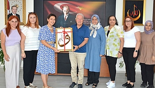 MÜDÜR SARGIN'DAN BAŞKAN YILMAZ'A ZİYARET