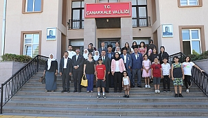 TÜRKİYE GAZİLER VE ŞEHİT AİLELERİ VAKFI CİZRE TEMSİLCİLİĞİNDEN VALİ AKTAŞ'A ZİYARET