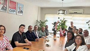 BAŞKAN ARSLAN'DAN, CHP MERKEZ İLÇE'YE ZİYARET