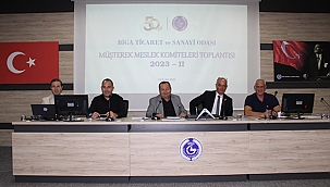 BİGA TSO 2023 EYLÜL AYI MECLİS TOPLANTISINI YAPTI