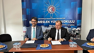 ÇOMÜ İLE BİGA TSO ARASINDA EĞİTİM VE ÖĞRETİM İŞBİRLİĞİ PROTOKOLLERİ İMZALANDI