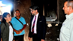 ÇOMÜ, YANGIN BÖLGESİNDE YARALARI SARMAYA DEVAM EDİYOR