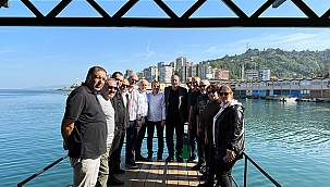 ÇTSO YÖNETİM KURULU HEYETİ RİZE ZİYARETLERİNE DEVAM EDİYOR