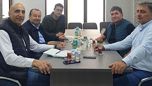 DOĞAN VE BİLGÜCÜ'NDEN SÜT ÜRETİCİLERİ BİRLİĞİ BAŞKANINA ZİYARET