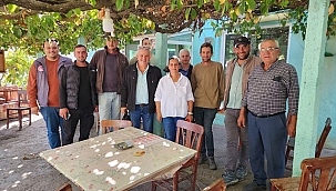 İL MÜDÜRÜ TÜRKASLAN ÜRETİCİLERLE SAHADA