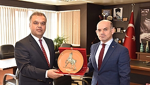 KAYMAKAM NEBİOĞLU'NDAN BAŞKANVEKİLİ ARSLAN'A ZİYARET