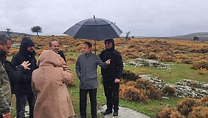 AYVACIK OSB ÇALIŞMALARI YERİNDE İNCELENDİ