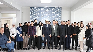 BAKAN YARDIMCISI EMİNOĞLU'NDAN AK PARTİ'YE ZİYARET