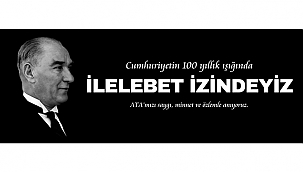 BAŞKAN GÖKHAN'IN 10 KASIM ATATÜRK'Ü ANMA MESAJI