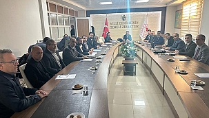 ÇELTİK KOMİSYONU TOPLANTISI VALİ AKTAŞ BAŞKANLIĞINDA GERÇEKLEŞTİRİLDİ