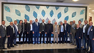 GİDER ÇANAKKALELİ MUHTARLAR İLE BULUŞTU