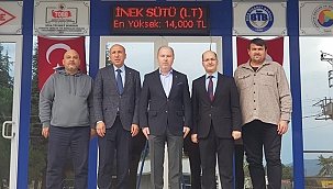 İŞKUR VE SGK MÜDÜRLERİNDEN BİGA TİCARET BORSASINA ZİYARET