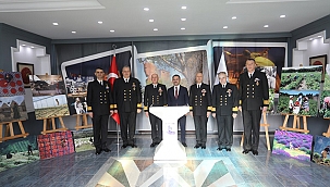 NUSRET-23 TATBİKATI MÜNASEBETİYLE VALİ AKTAŞ'A ZİYARET