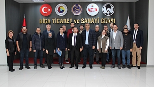 BİGA TSO'DA STRATEJİK PLAN TOPLANTISI YAPILDI