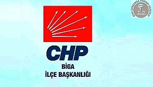 CHP BİGA'DA ÖN SEÇİM PAZAR GÜNÜ