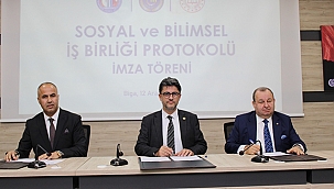 İŞ DÜNYASI VE EĞİTİM CAMİASI PROTOKOL İMZALADI