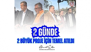 KARABİGA'DA 2 YENİ BÜYÜK PROJENİN TEMELİ ATILDI