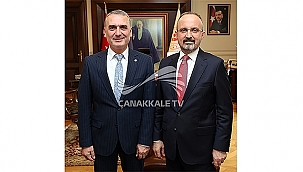 EVREŞE BELEDİYE BAŞKANI UYSAL, TURAN'I ZİYARET ETTİ