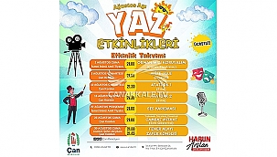 ÇAN BELEDİYESİ'NDEN DOLU DOLU YAZ ETKİNLİKLERİ