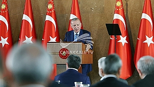 CUMHURBAŞKANI ERDOĞAN, KABİNE SONRASI KONUŞTU