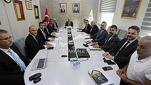 ORMAN YANGINLARININ ÖNLENMESİNE YÖNELİK TOPLANTI GERÇEKLEŞTİRİLDİ