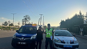 BİGA'DA SERVİS ARAÇLARI DENETLENDİ