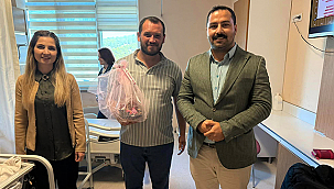 ÇANAKKALE'DE 29 EKİM'DE DOĞAN BEBEKLERİ ZİYARET ETTİLER