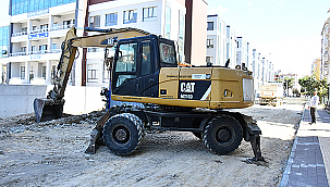 FEVZİ RENDA SOKAK'TA ÜSTYAPI YENİLEME ÇALIŞMASI