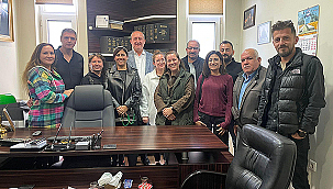 BASIN MENSUPLARINDAN ESKİ BAŞKANLARA ZİYARET