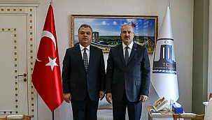 BAŞKAN ARSLAN'DAN VALİ TORAMAN'A ZİYARET