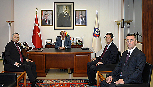 ŞENOL ŞENGÜL'DEN ÇTSO YÖNETİM KURULU BAŞKANI SELÇUK SEMİZOĞLU'NA ZİYARET