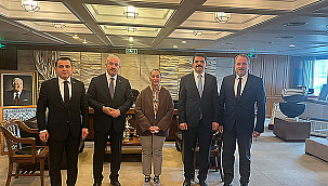 VALİ TORAMAN'DAN KALE GRUBU'NA ZİYARET