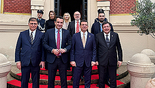 BAŞKAN ERKEK, B40 BALKAN ŞEHİRLER AĞI TOPLANTISI İÇİN TİRAN'DA