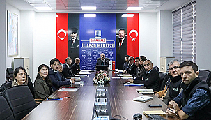 VALİ TORAMAN İL AFET VE ACİL DURUM MÜDÜRLÜĞÜNÜ ZİYARET ETTİ