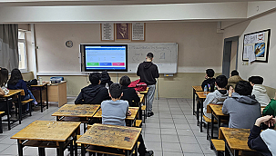 LİSE ÖĞRENCİLERİNE SEMİNER DÜZENLENDİ