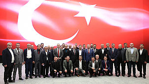BİGALI MUHTARLAR TURAN'I ZİYARET ETTİ