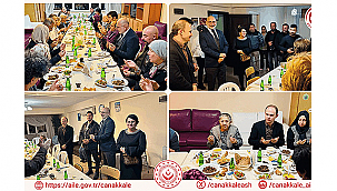 AYVACIK'TA ANLAMLI İFTAR PROGRAMI