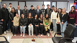 ÇAN MYO'DAN BAŞKAN ARSLAN'A ZİYARET